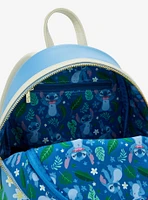 Loungefly Disney Lilo & Stitch Floral Stitch Figural Mini Backpack - BoxLunch Exclusive