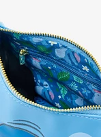 Loungefly Disney Lilo & Stitch Floral Stitch Figural Crossbody Bag - BoxLunch Exclusive