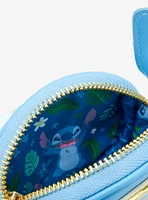 Loungefly Disney Lilo & Stitch Floral Stitch Figural Coin Purse - BoxLunch Exclusive