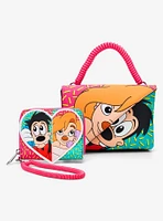 Loungefly Disney A Goofy Movie Max & Roxanne Split Crossbody Bag - BoxLunch Exclusive