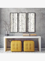 Birch Trees Brown Peel & Stick Wallpaper