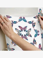 EttaVee Papillon Peel & Stick Wallpaper