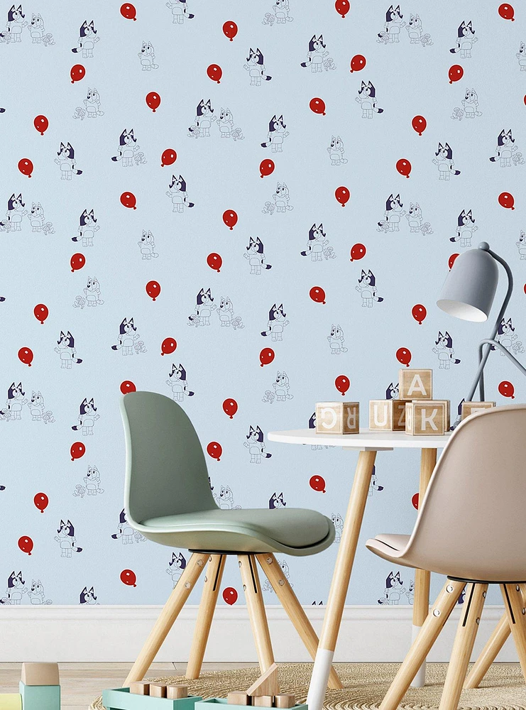 Bluey Keepy Uppy Peel & Stick Wallpaper