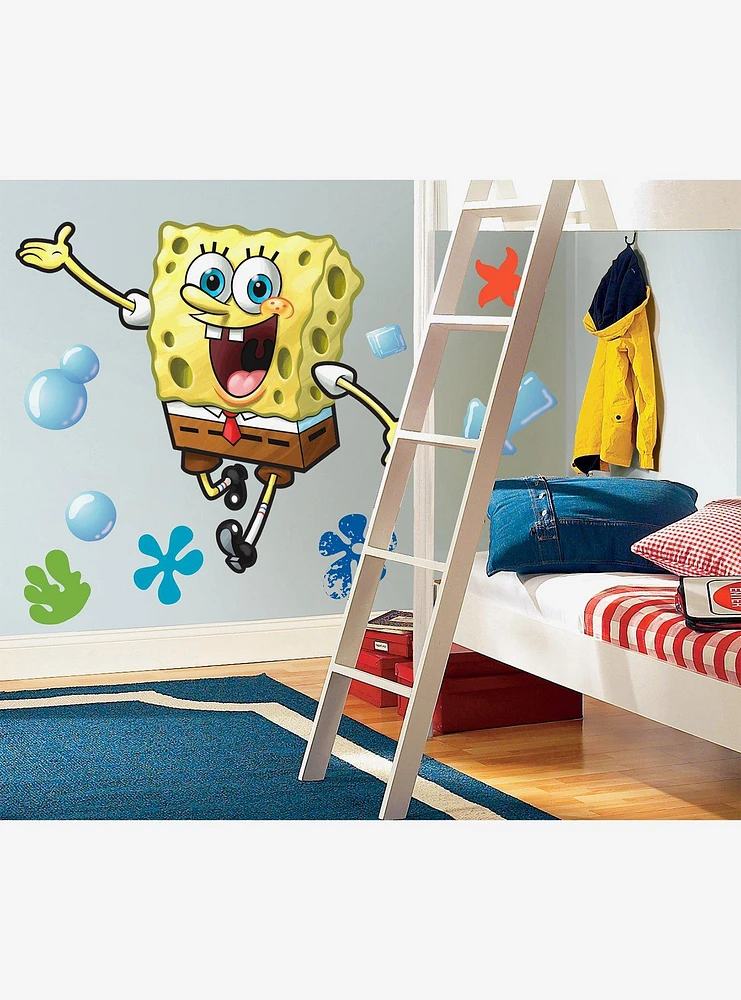 SpongeBob SquarePants Peel & Stick Giant Wall Decal