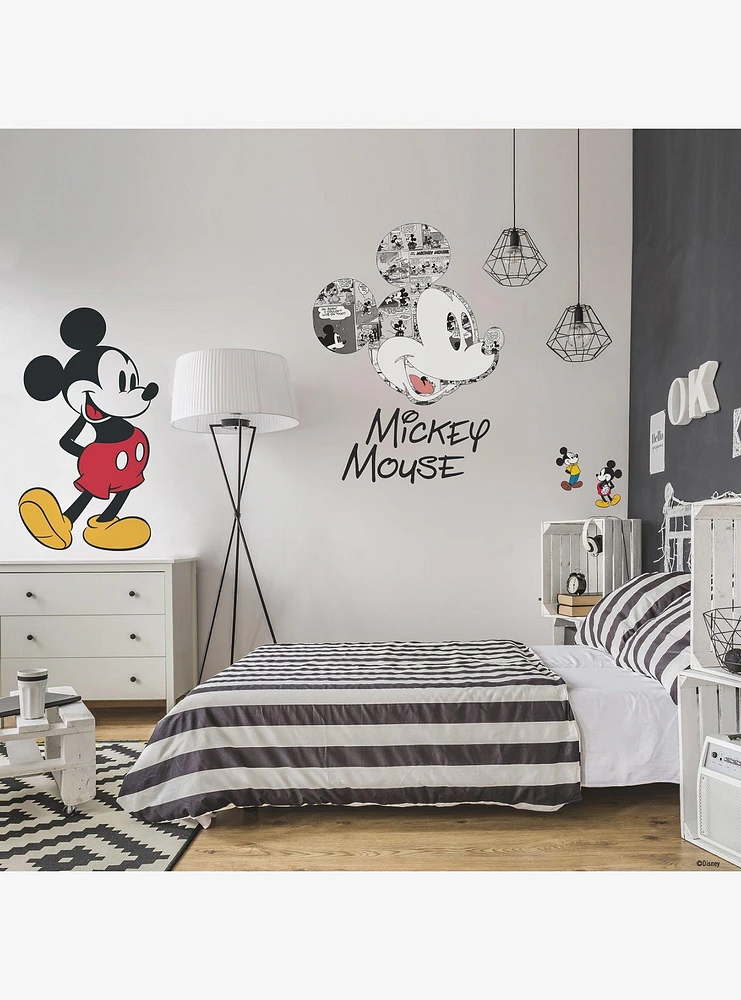 Disney Mickey Mouse Red Giant Wall Decals