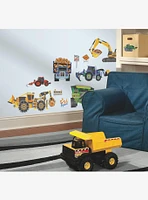 New Speed Limit Construction Vehicles Wall Decals