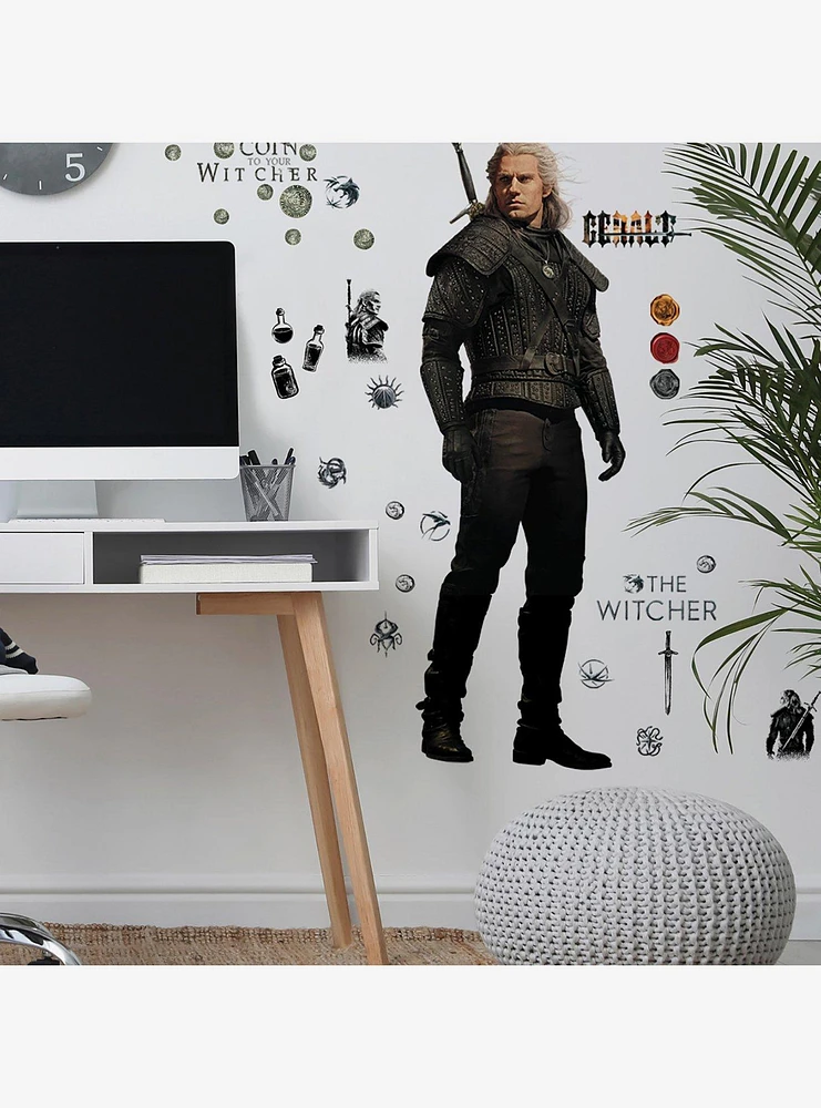 The Witcher Geralt Giant Wall Decals