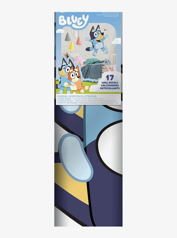 Bluey Character Peel & Stick Wall Decals