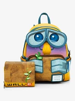 Loungefly Disney Pixar WALL-E Figural WALL-E with Trash Mini Backpack - BoxLunch Exclusive