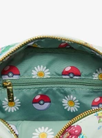 Loungefly Pokémon Grass Type Allover Print Crossbody Bag - BoxLunch Exclusive