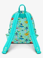 Loungefly Pokémon Water Type Lily Pad Allover Print Mini Backpack - BoxLunch Exclusive