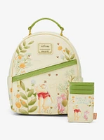 Loungefly Disney Winnie the Pooh Piglet & Pooh Bear Botanical Mini Backpack - BoxLunch Exclusive