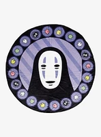 Studio Ghibli Spirited Away No-Face Round Throw — BoxLunch Exclusive