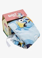 Bluey Bingo & Bluey Fleece Throw & Figural House Box