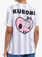 Kuromi Stripe Girls Soccer Jersey