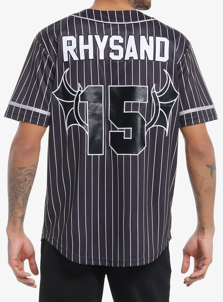 A Court Of Thorns And Roses Rhysand Velaris Baseball Jersey