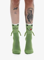 Frog Magnetic Arms Mismatch Crew Socks