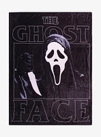 Ghostface Allover Print Double Sided Fleece Throw