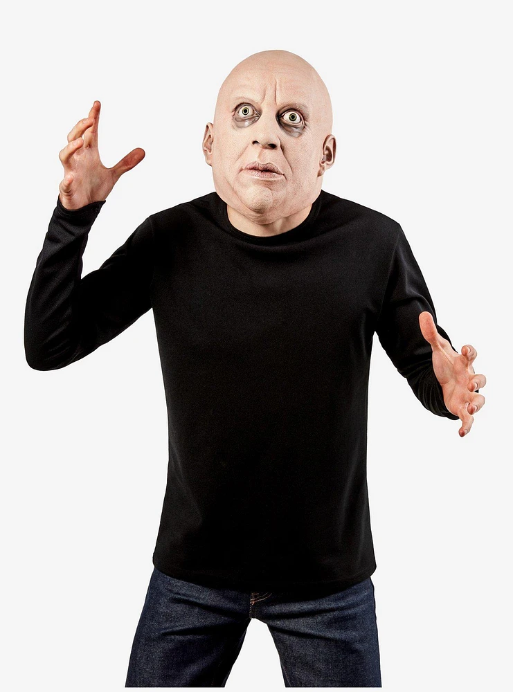 The Addam's Family Uncle Fester Deluxe Overhead Mask