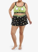 Invader Zim GIR Face Girls Lounge Set Plus