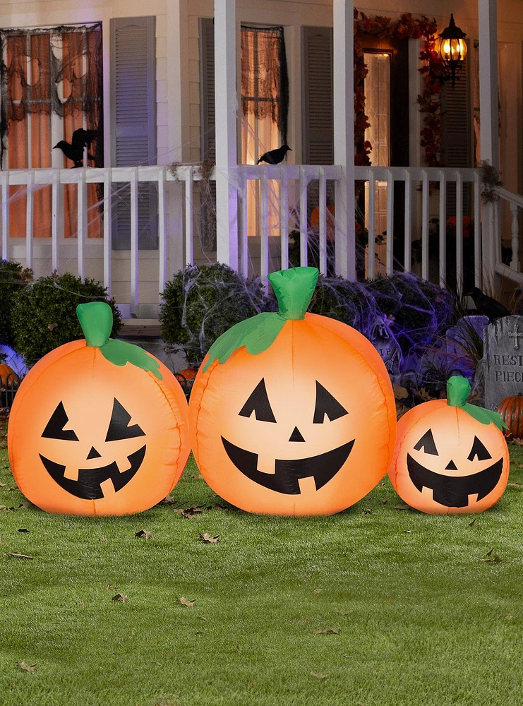 Jack-O'-Lantern Trio Inflatable Decor