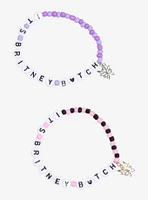 Britney Spears It's Britney B*tch Best Friend Bead Bracelet Set