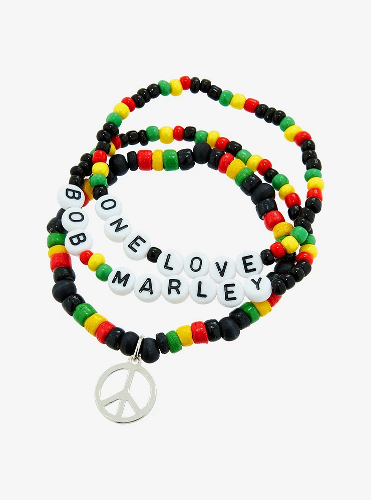 Bob Marley One Love Bracelet Set