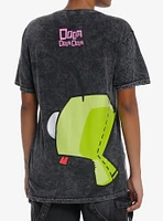 Invader Zim GIR Explosion Wash Boyfriend Fit Girls T-Shirt