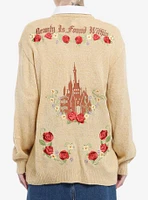 Disney Beauty And The Beast Roses & Friends Girls Cardigan