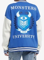 Disney Pixar Monsters University College Girls Varsity Jacket