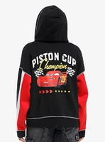 Disney Pixar Cars Lightning McQueen Panel Girls Oversized Hoodie