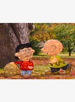 Peanuts Lucy and Charlie Brown PreLit LED 3D Yard Decor