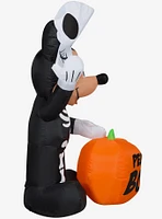 Disney Mickey Mouse Skeleton Pumpkin Inflatable Decor