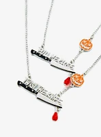 Motionless In White Knife Best Friend Necklace Set