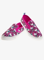 Hello Kitty Girls Slip On Canvas Sneakers