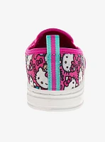 Hello Kitty Girls Slip On Canvas Sneakers