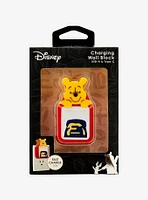 Disney Winnie the Pooh Figural Pooh Bear Charging Wall Block