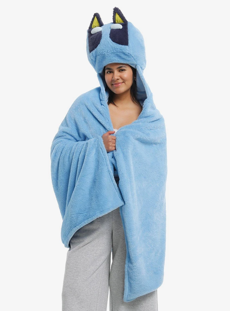 Bluey Hooded Throw Blanket