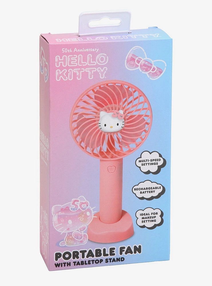 Hello Kitty 50th Anniversary Portable Fan