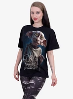 Harry Potter Dobby Front Print T-Shirt