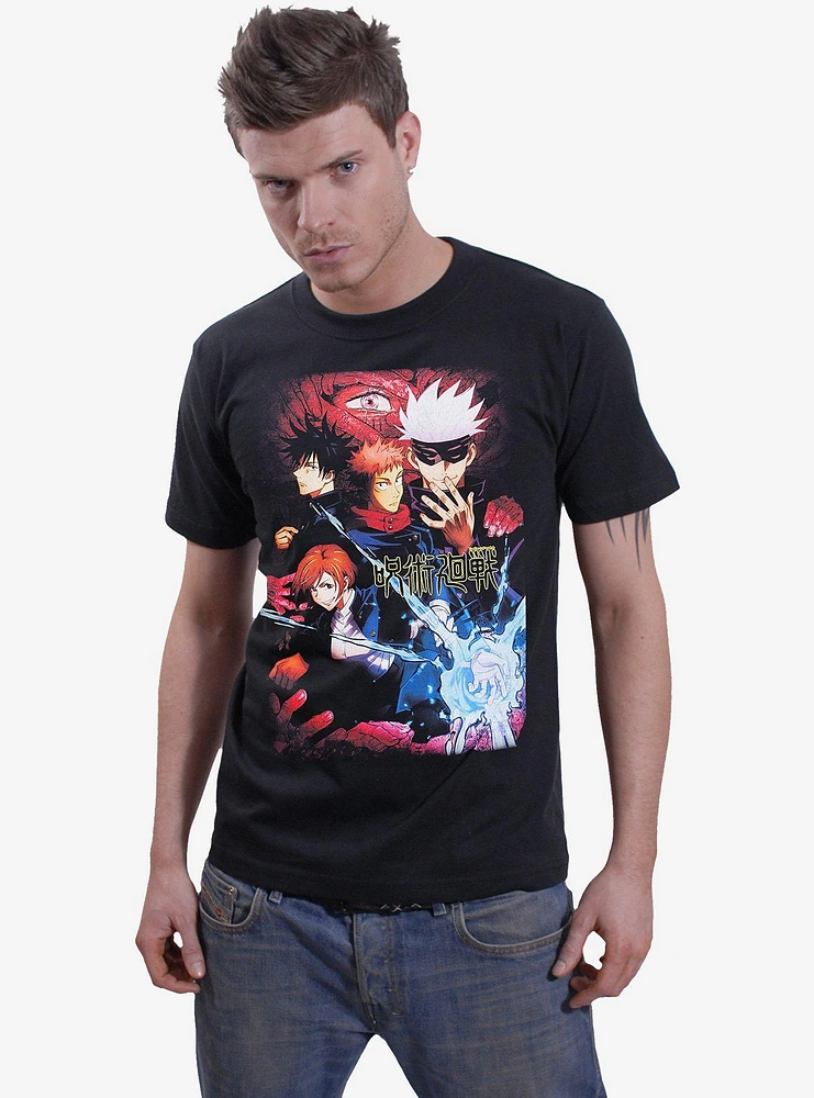 Jujutsu Kaisen Power Front Print T-Shirt