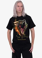 Game of Thrones Drogon Front Print T-Shirt