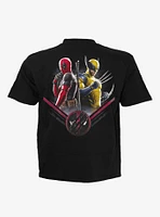 Deadpool Wolverine Bullseye T-Shirt