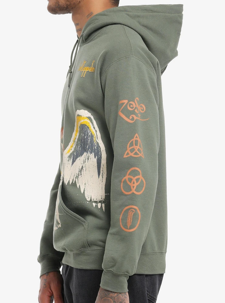 Led Zeppelin Icarus Jumbo Graphic Hoodie