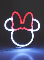 Disney Minnie Mouse Silhouette Neon Wall Art