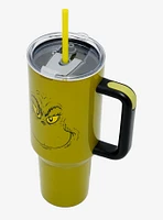 How the Grinch Stole Christmas The Grinch Stainless Steel Travel Mug and Straw