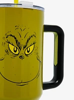 How the Grinch Stole Christmas The Grinch Stainless Steel Travel Mug and Straw