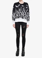 Thorn & Fable Cemetery Girls Sweater