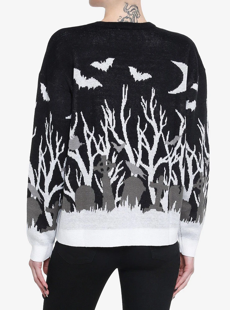 Thorn & Fable Cemetery Girls Sweater