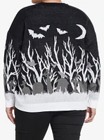 Thorn & Fable Cemetery Girls Sweater Plus